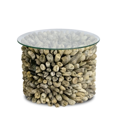 Stolik Kawowy - Driftwood Round 50 cm 