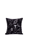 Poszewka na poduszkę Dear oh Dear czarna 55cm  - Zdjęcie 2