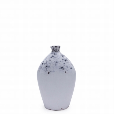 Wazon Blanc - Skinny 30 cm 
