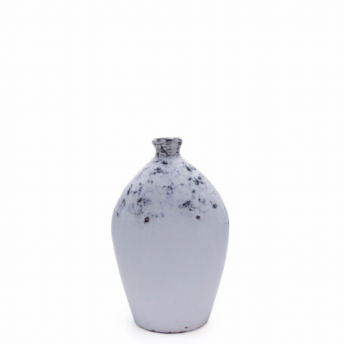 Wazon Blanc - Skinny 30 cm 