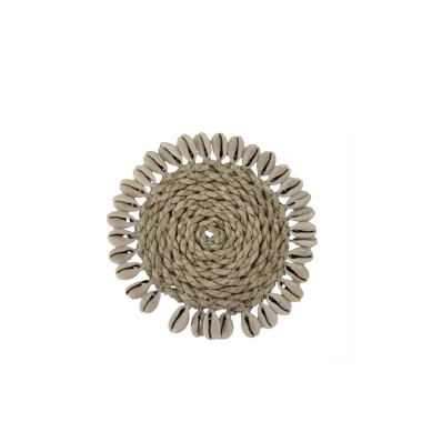 Podkładka pod kubek Shell Natural 14 cm  
