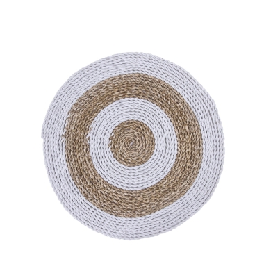 Podkładka z trawy morskiej naturalno biała  29 cm  