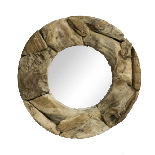 Lustro Driftwood - Round 50 cm