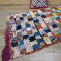 Dywan Vintage Boucherouite, 195 x 125 cm   - Zdjęcie 5