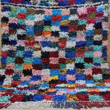 Dywan Vintage Boucherouite, 165 x 135 cm   