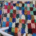Dywan Vintage Boucherouite, 165 x 135 cm    - Zdjęcie 4