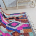Dywan Modern Boujaad, 260 x 150 cm ręcznie tkany z owczej wełny w Maroku  - Zdjęcie 3