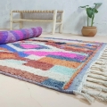 Dywan Modern Boujaad, 260 x 150 cm ręcznie tkany z owczej wełny w Maroku  - Zdjęcie 9
