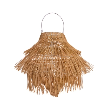 Abażur Urchin - Medium z rattanu 57 x 55 cm