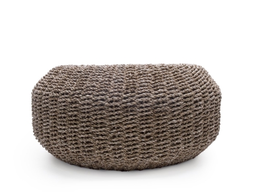 Pufa Porto z trawy morskiej 60 x 30 cm