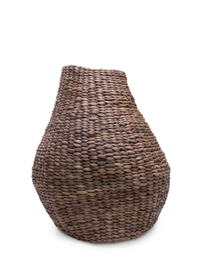 Kosz  CoQui XXL z łodyg hiacyntu wodnego 46 x 62 cm