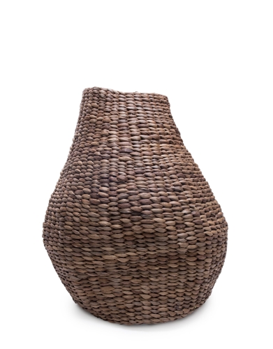 Kosz  CoQui XXL z łodyg hiacyntu wodnego 46 x 62 cm