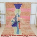 Dywan Azilal, 255 x 155 cm, berberyjski, ręcznie tkany z wełny owczej w Maroku - Zdjęcie 3