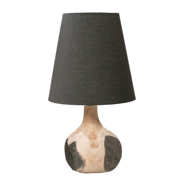 Lampa Onion z drewna tekowego 30 x 60 cm
