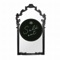 Lustro Miranda Ornat  Black - Zdjęcie 2