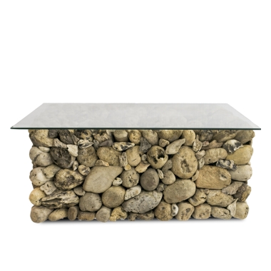 Stolik Kawowy - Driftwood 90 x 90 cm