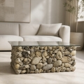 Stolik Kawowy - Driftwood 90 x 90 cm - Zdjęcie 1