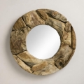 Lustro Driftwood - Round 50 cm - Zdjęcie 1
