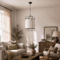 Abażur Loft 33 x 50 cm, biały  - Zdjęcie 3