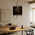 Abażur Loft 45 x 73 cm, czarny - Zdjęcie 1