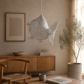 Abażur Fish ze stali nierdzewnej 50 x 80 cm - Zdjęcie 1