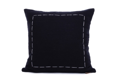 Poszewka na poduszkę Tidur - Black 60 cm