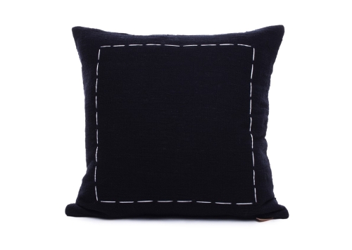 Poszewka na poduszkę Tidur - Black 60 cm